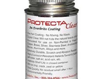 ProtectaClear Protective Coating - 4 oz. can Jewelry Protection for Copper, Bronze, Brass, Silver from Tarnish, Oxidation and Corrosion