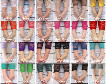 Lace Leggings, easter outfit, lace tights, baby girl outfit, baby shower, baby leggings, toddler leggings, girl leggings, footless tights