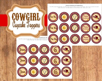Popular items for western cupcake on Etsy