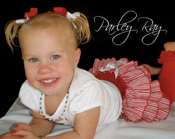 Beautiful Parley Ray Christmas Candy Cane Striped Ruffled Baby Bloomers/ Diaper Cover / Photo Props - il_570xN.527746908_2rkq