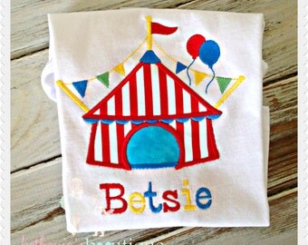 thumbnail image 2 of Circus Tent Kids T-Shirt - 100% Cotton Graphic Tee For Boys And Girls 2 of 13