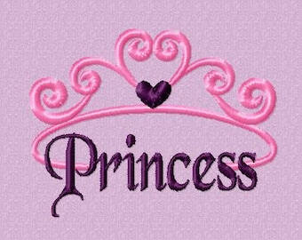Princess Embroidery Design