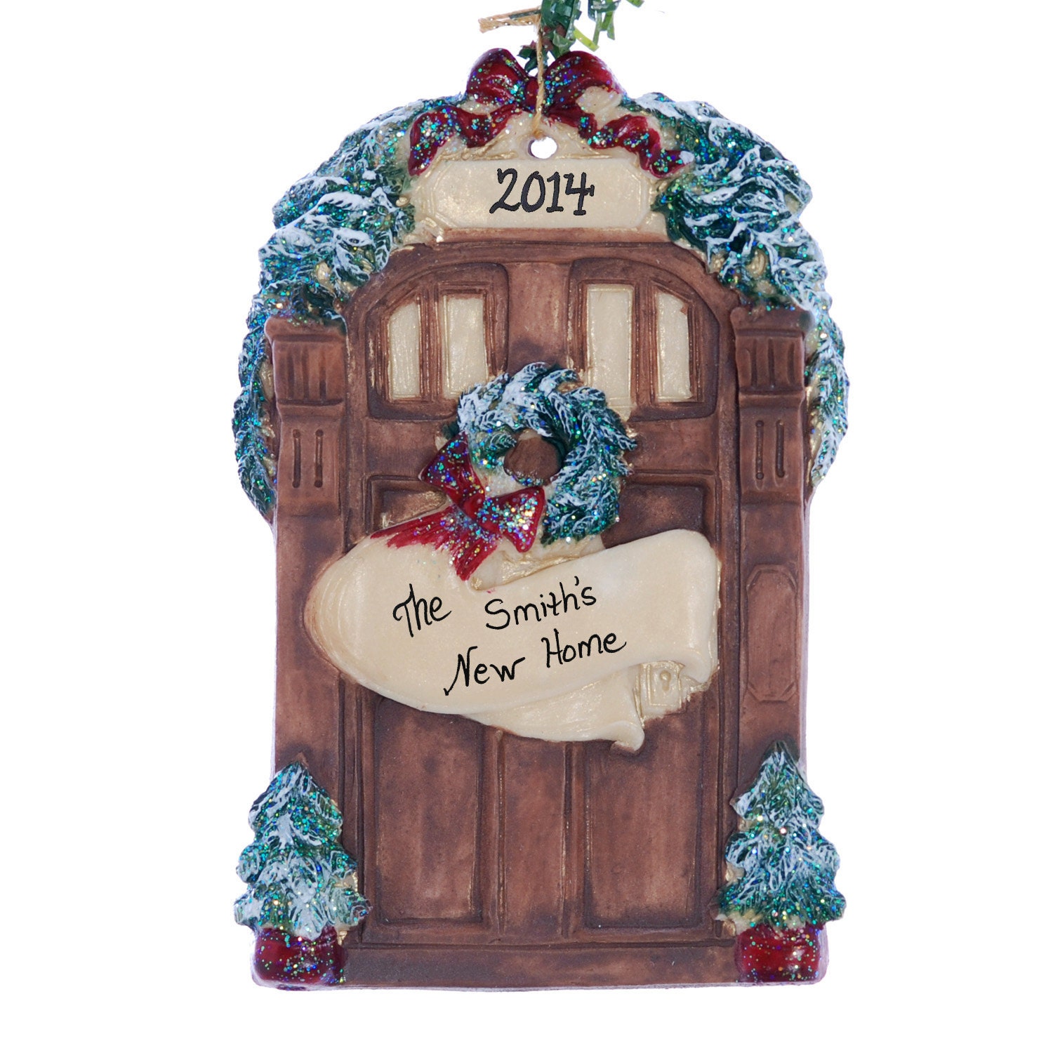 New Home Christmas ornament Personalized family name