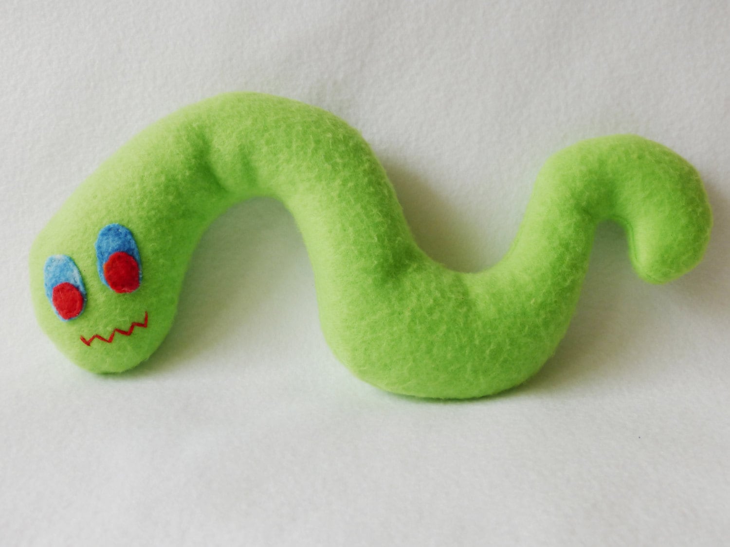 worm cuddly toy