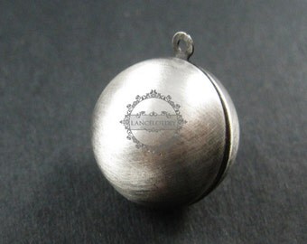 5pcs 20mm round ball brass antiqued silver vintage ball locket,ball photo locket,wholesale 1113011