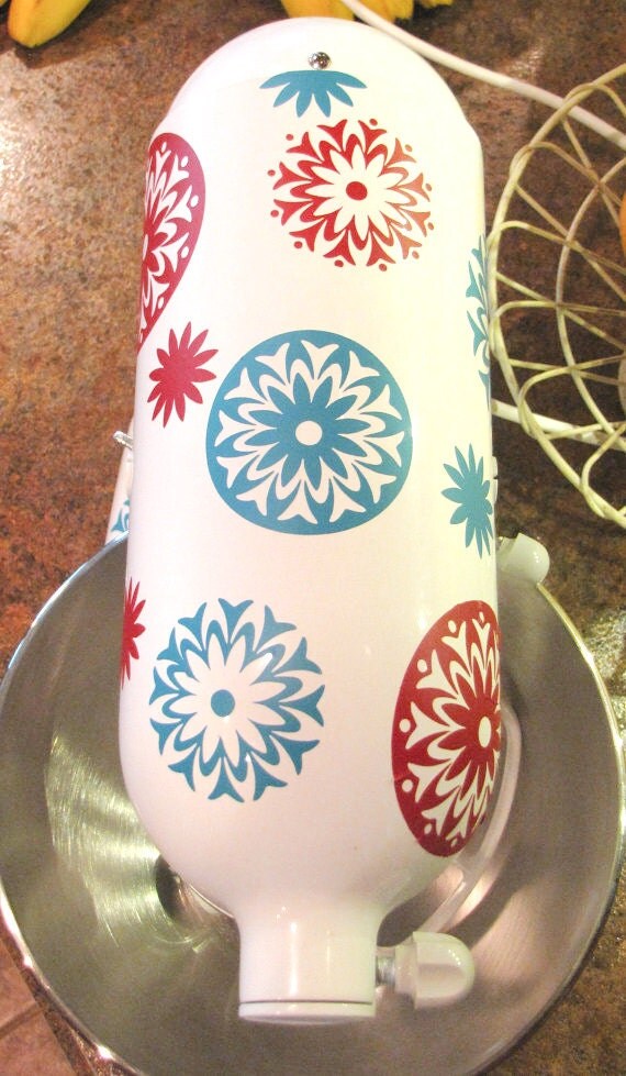 Kitchen Aid Vinyl DecalsMedallion Shape by thewordnerdstudio