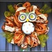 Fall Owl Wreath, Fall Wreath, Fall, Wreath, Owl Wreath, Fall Decoration, Fall Decor, Door Hanger, Deco Mesh Wreath, Deco Mesh