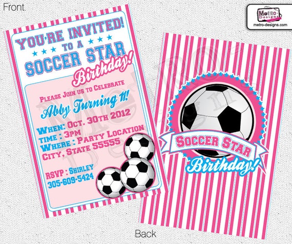 Soccer Star Invitation - by: Metro Events/Metro-designs Il_570xn