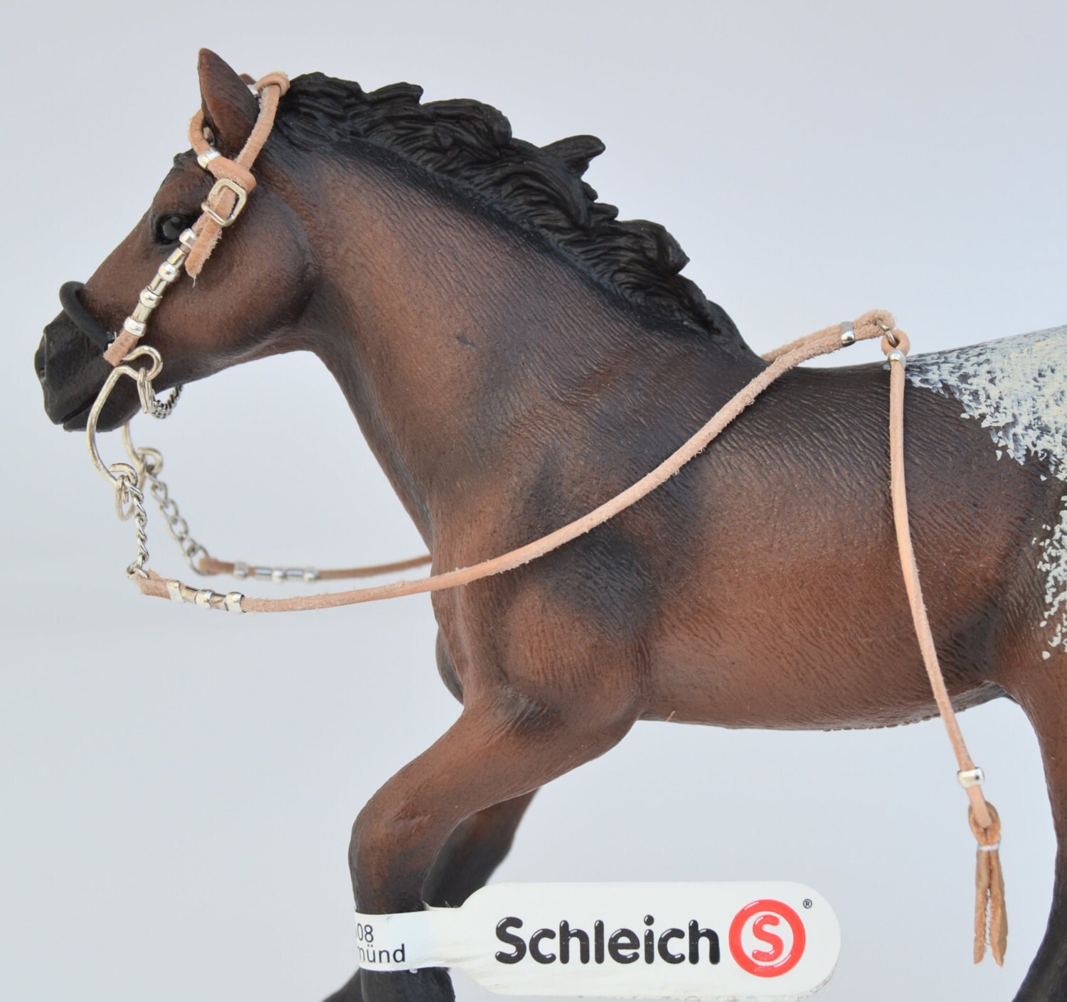 Western Bridle Headstall With Hackamore For Schleich Horses