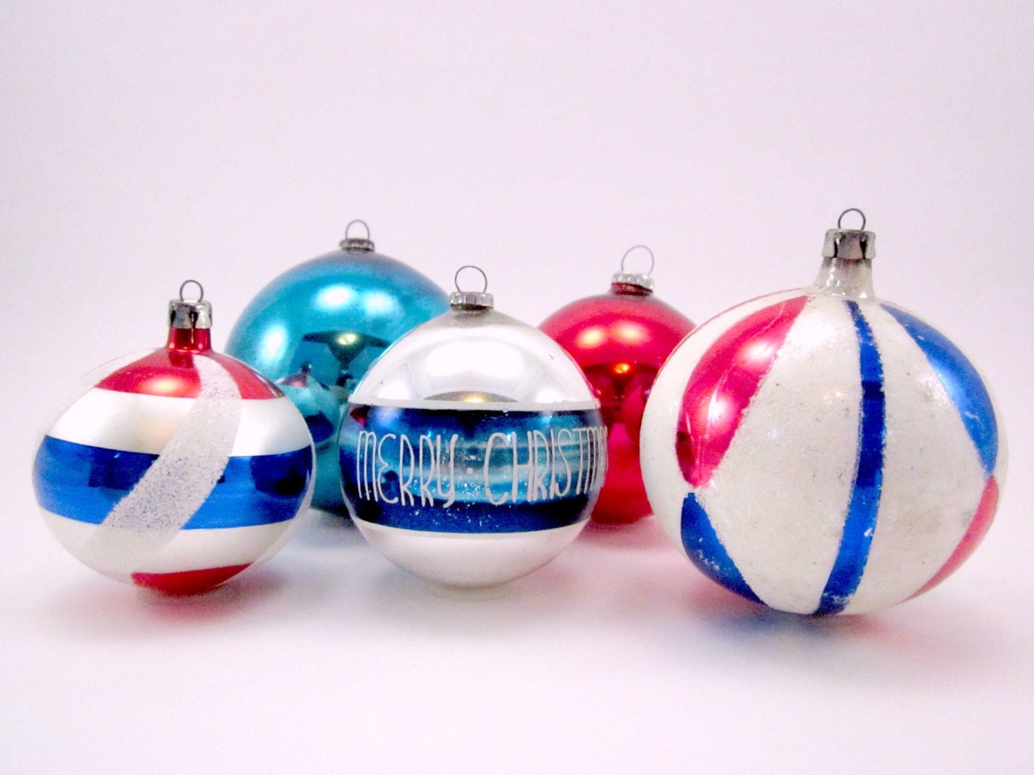 red white and blue vintage glass christmas holiday ornaments red white and blue vintage glass christmas holiday ornaments