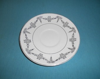 One (1), Tea Cup Saucer, from Taylor, Smith & Taylor, in the 1825 Pattern.