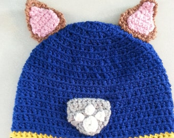 police pattern hat crochet for paw patrol Popular items