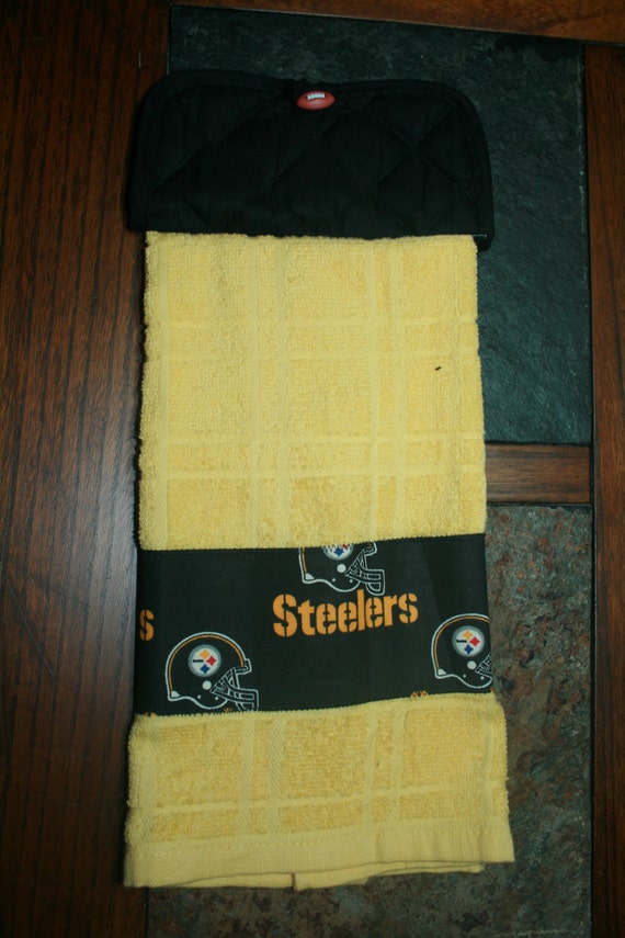 Pittsburgh Steelers Football Kitchen by ChristysQuiltsnMore
