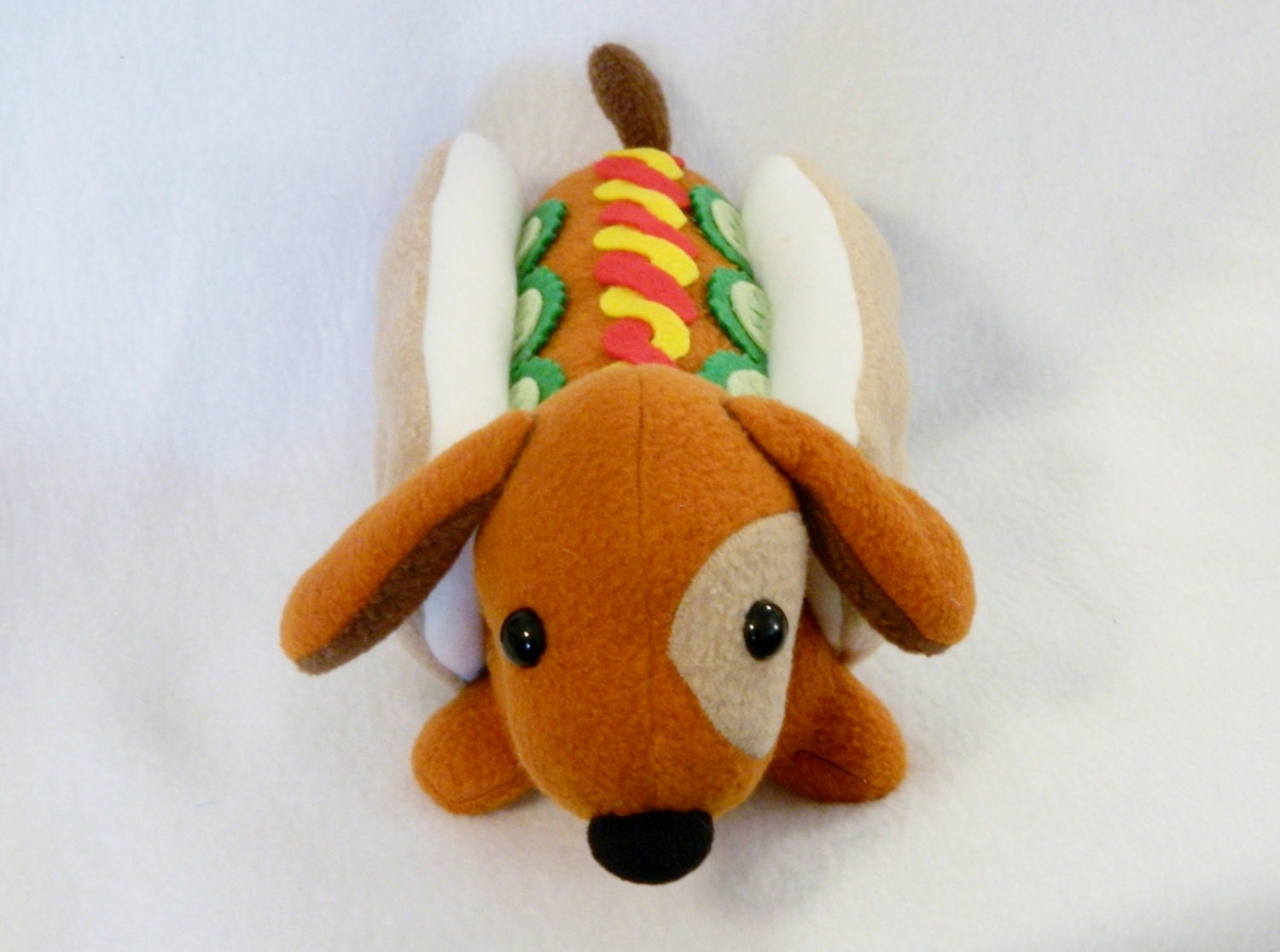 hot dog plush toy