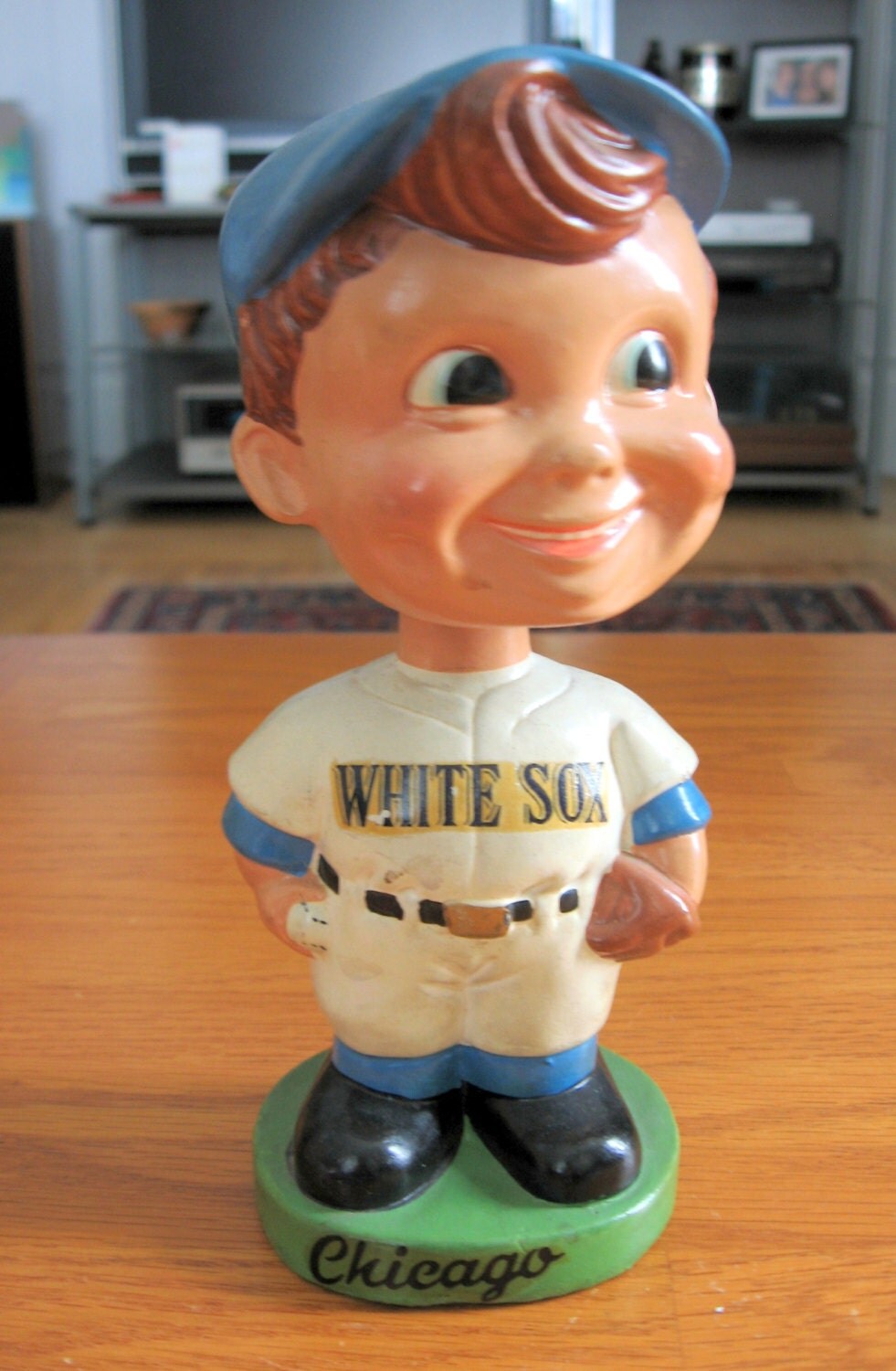 Vintage 1962 Chicago White Sox Baseball Bobble Head
