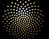 Travel Photography - A Piercing Light - Southern, Mosaic, Bruce Munro, Radial, Pattern, Abstract, Conical, Fine Art Photography