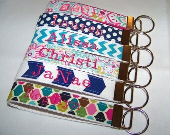 Personalized Monogrammed Key Fobs, Monogrammed Key Chains, Key Fobs, Key Chains