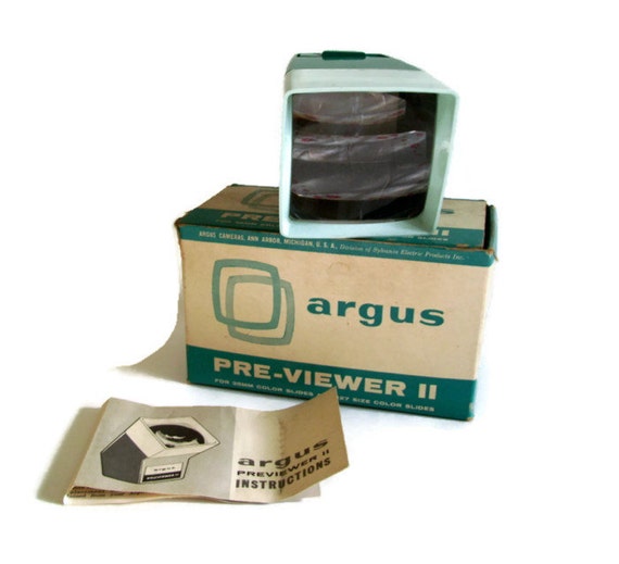 Vintage Argus Slide Viewer 35MM Color by MerrilyVerilyVintage
