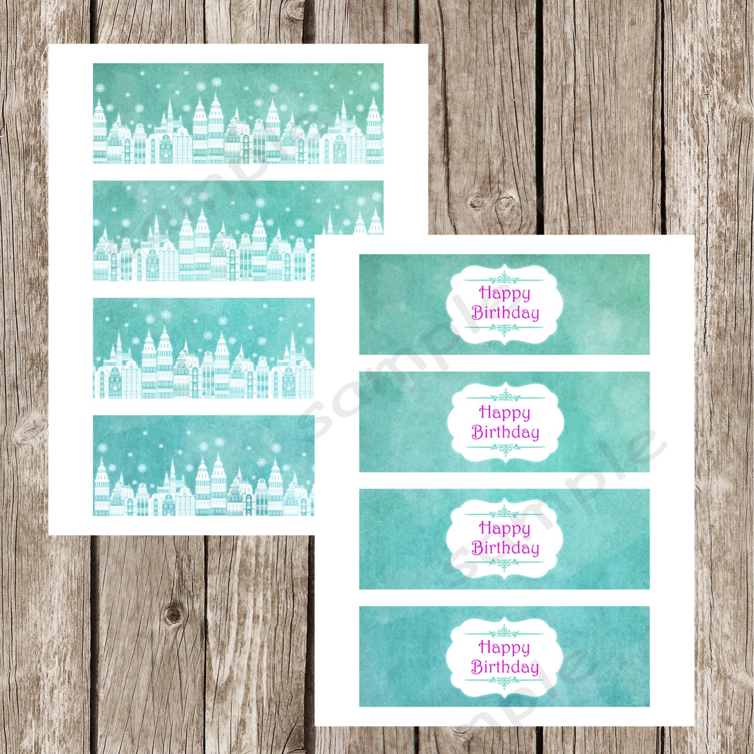 Frozen Bubble Wraps Frozen Birthday Party by LittleMsShutterbug