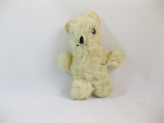 teddy bear with wool