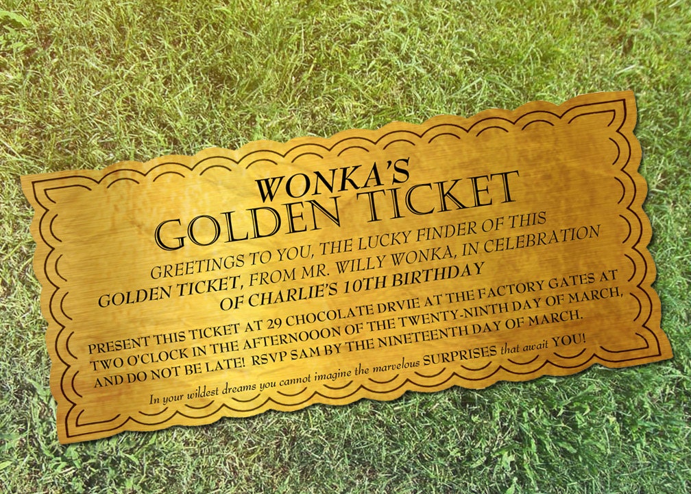 This is a picture of Crush Wonka Golden Ticket Printable This is a graphic of Crush Wonka Golden Ticket Printable