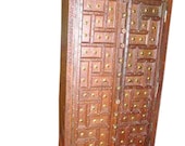 Vintage CENTURY Furniture Armoire Cabinet Teak Armoire Colonial India