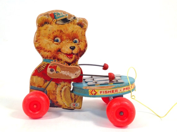 fisher price teddy bear swing