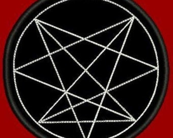 Astaroth sigil embroidered patch occult demonology demon