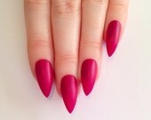 press on stiletto nails on Etsy, a global handmade and vintage marketplace.