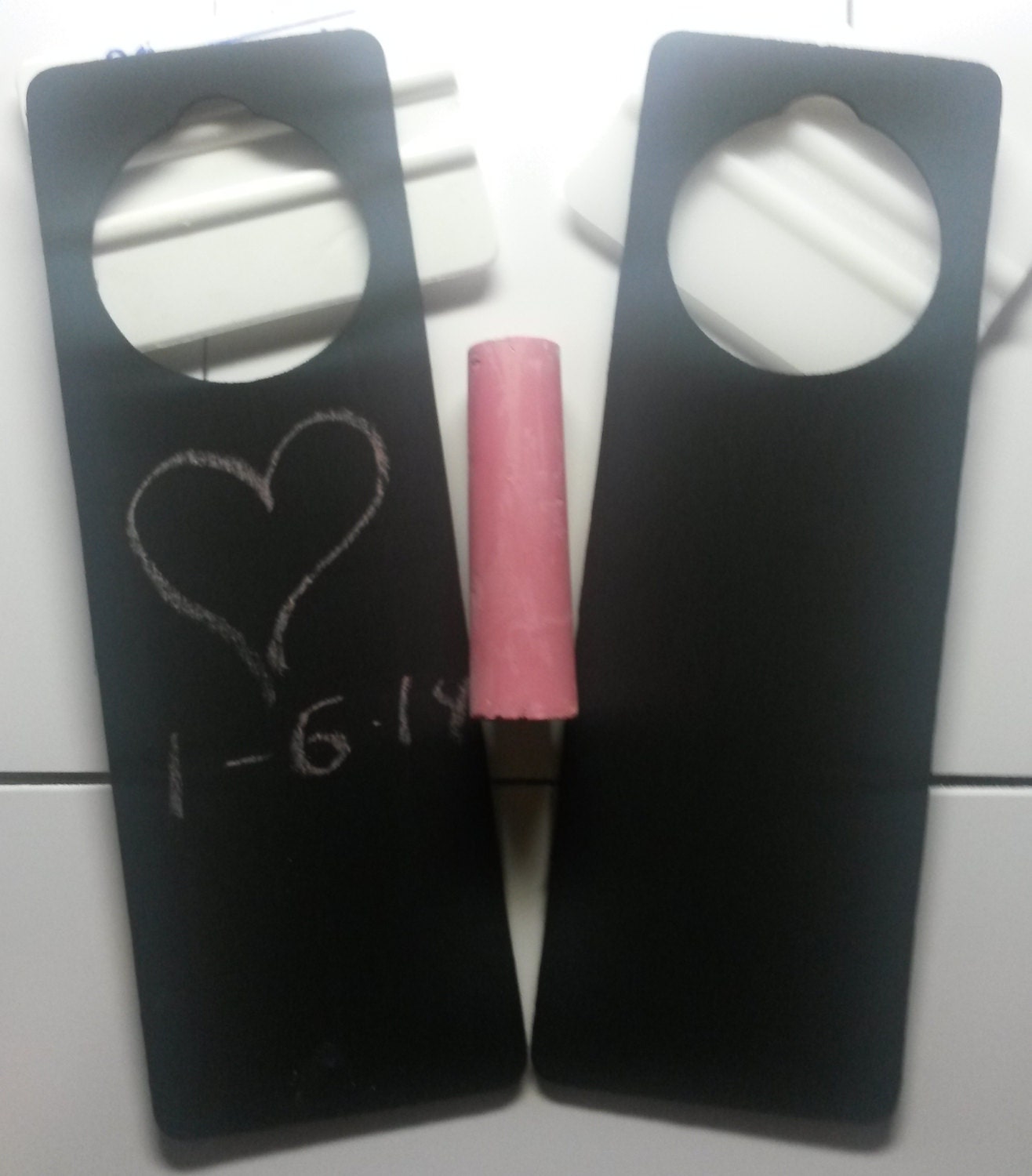 Chalkboard Door Hanger for any Kids DIY Wedding Baby Sleeping