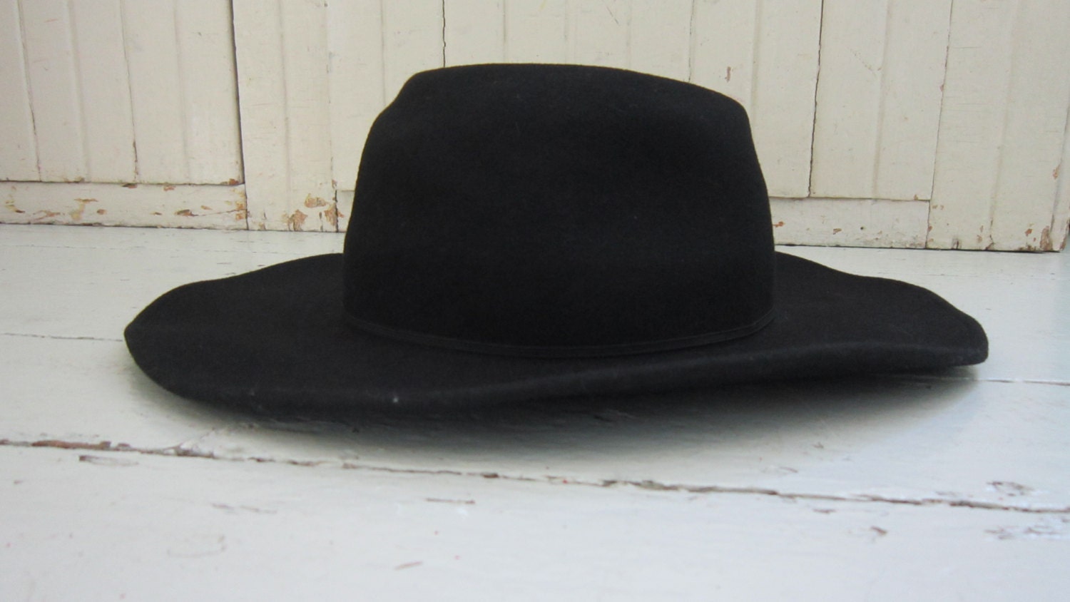 Holiday Sale HIROLLER Black Fedora You Shape It by Bingville