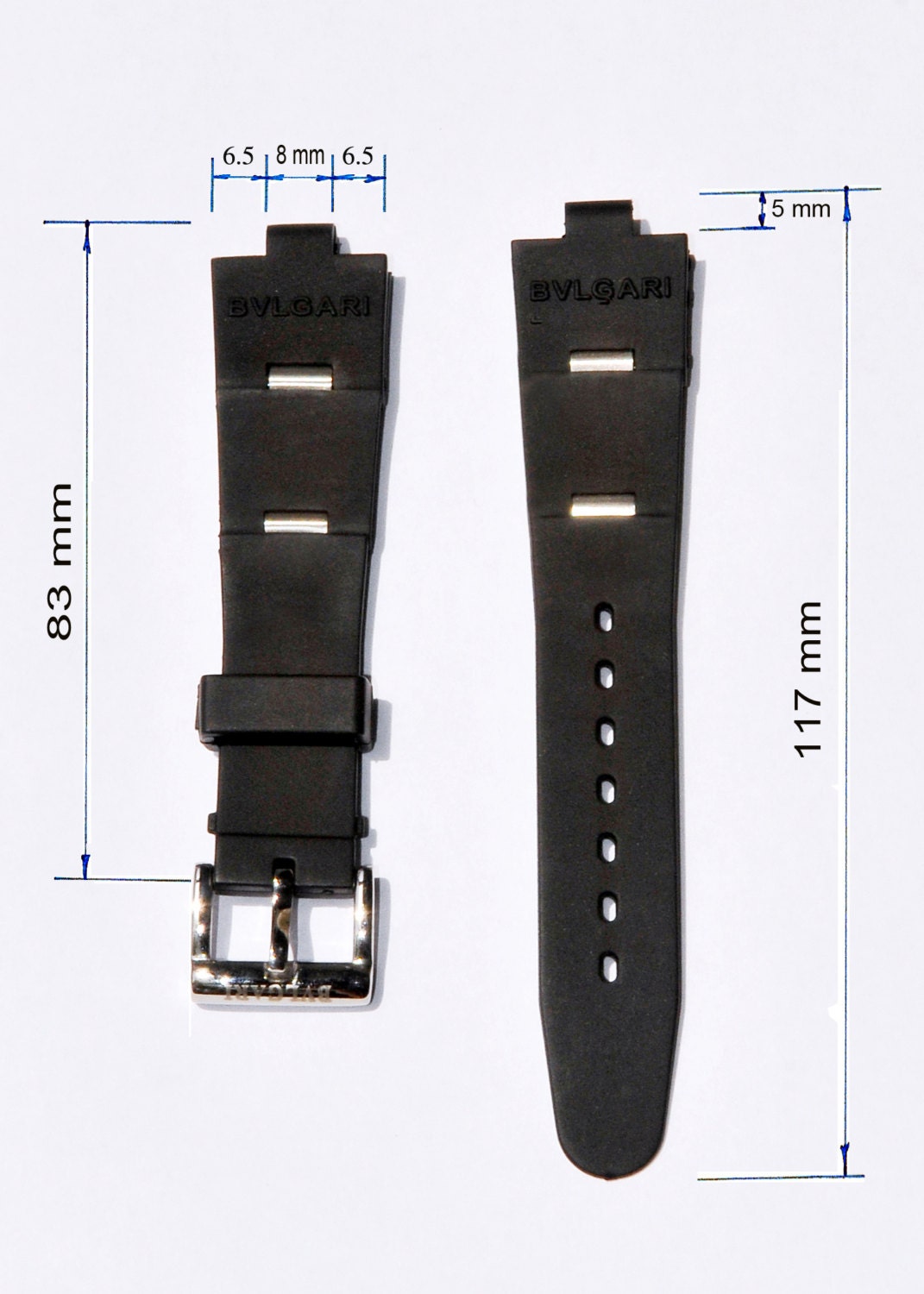 New Watch Replacement Band Strap fits BVLGARI BULGARI