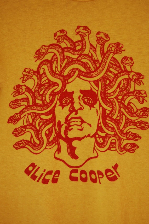 alice cooper medusa shirt