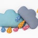 stuffed cloud toy