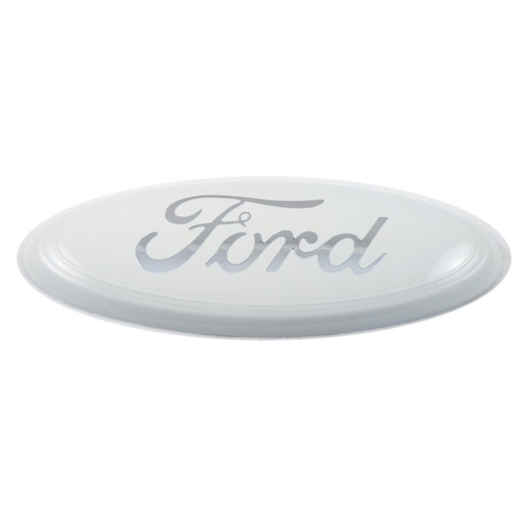 White ford f150 emblem #2