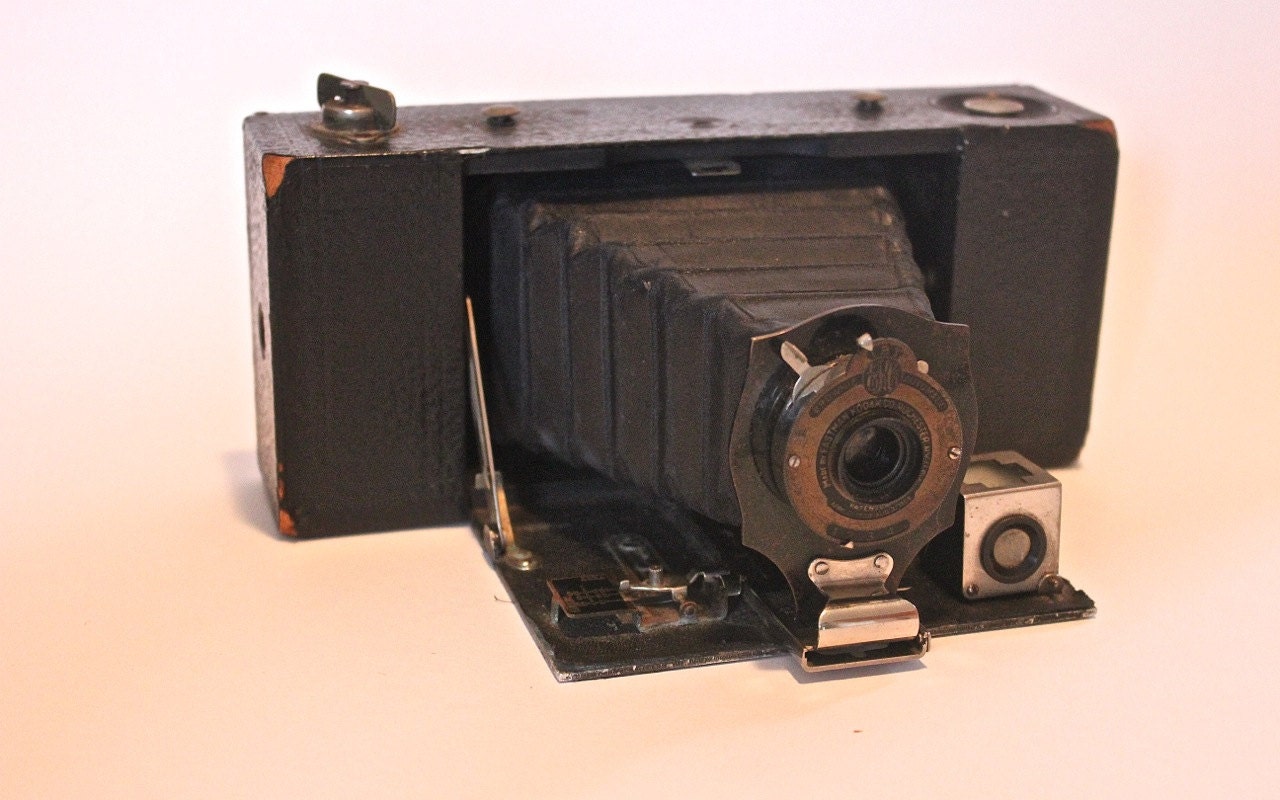 Antique Kodak No. 2 Model A Folding Pocket Brownie Camera