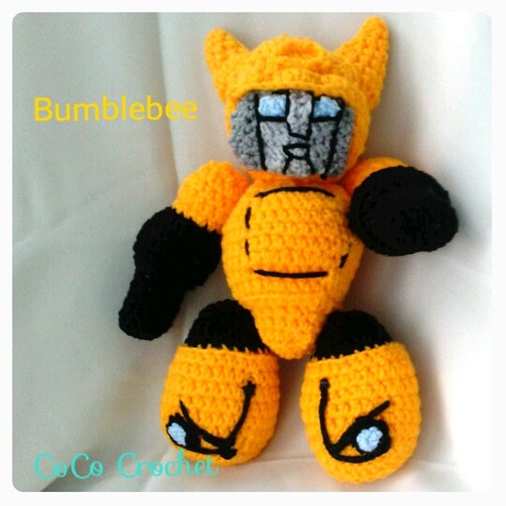 bumblebee transformer plush toy