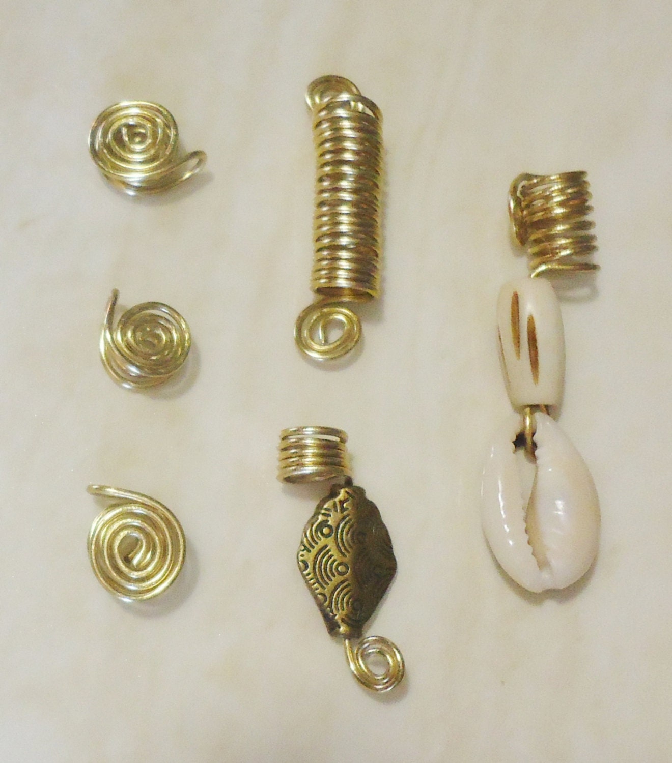 Hair & Loc Jewelry Set Sold
