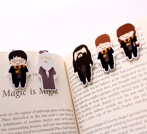 Wizard Mini Magnetic Bookmarks