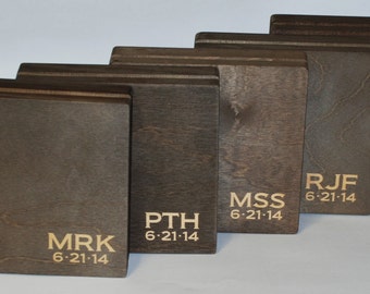 The Best Cigar Boxes on Etsy, Groomsmen Gifts - Laser Engraved Cigar Boxes - Personalized Custom Wooden Cigar Box Wedding Favor