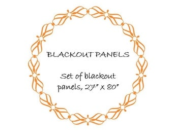 Blackout Panels, Blackout Curtains