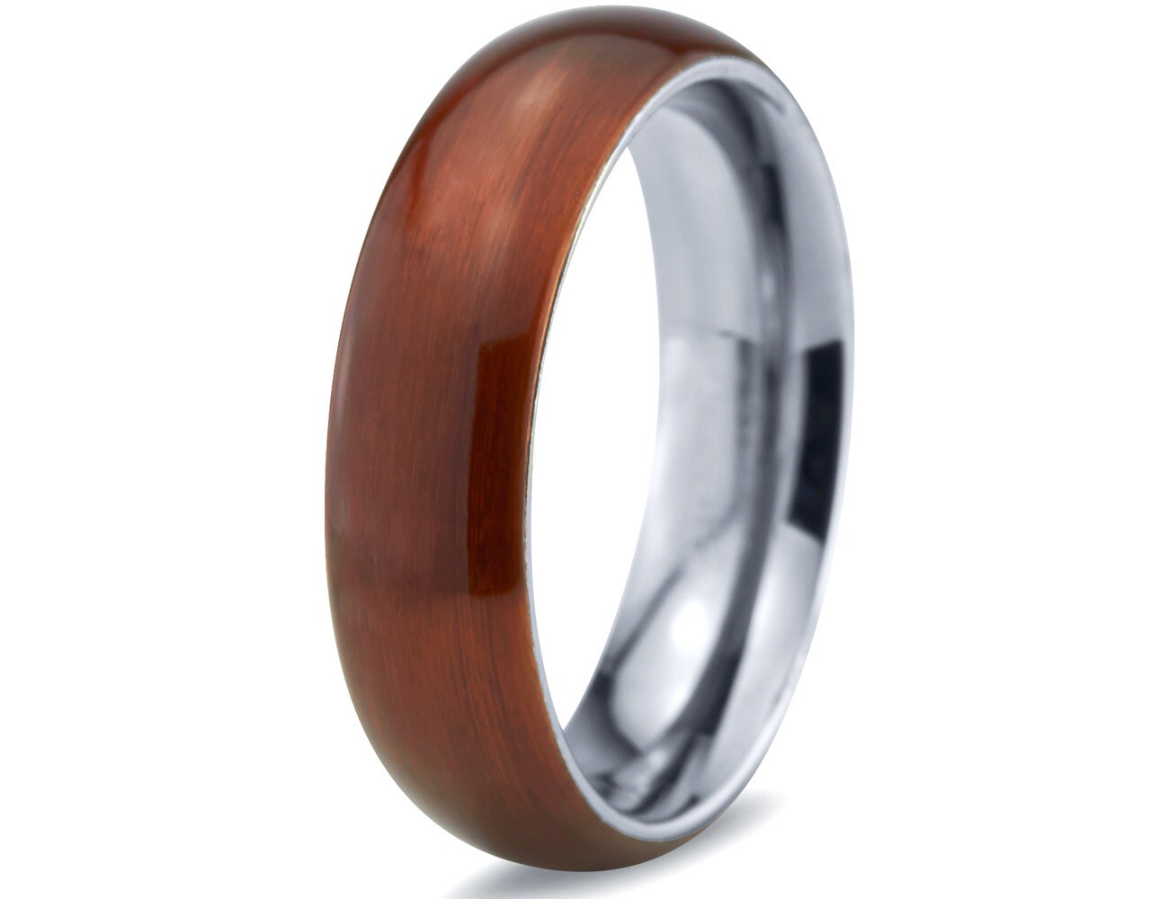 Copper Titanium Ring Copper Men Titanium Rings by GiftFlavors