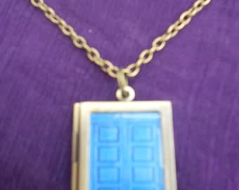 Doctor Who/River Song's Tardis Diary Locket Necklace