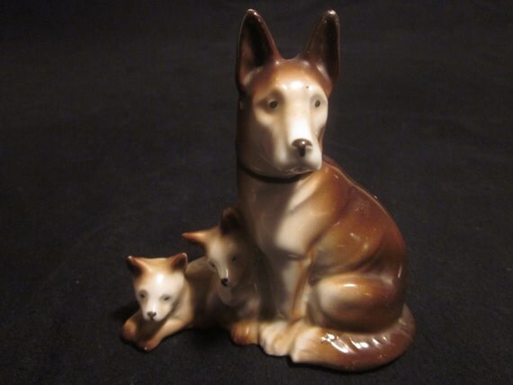 german porcelain dog figurines