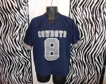 Vintage 90s Dallas Cowboys Troy Aikman Jersey by Competitor Size L