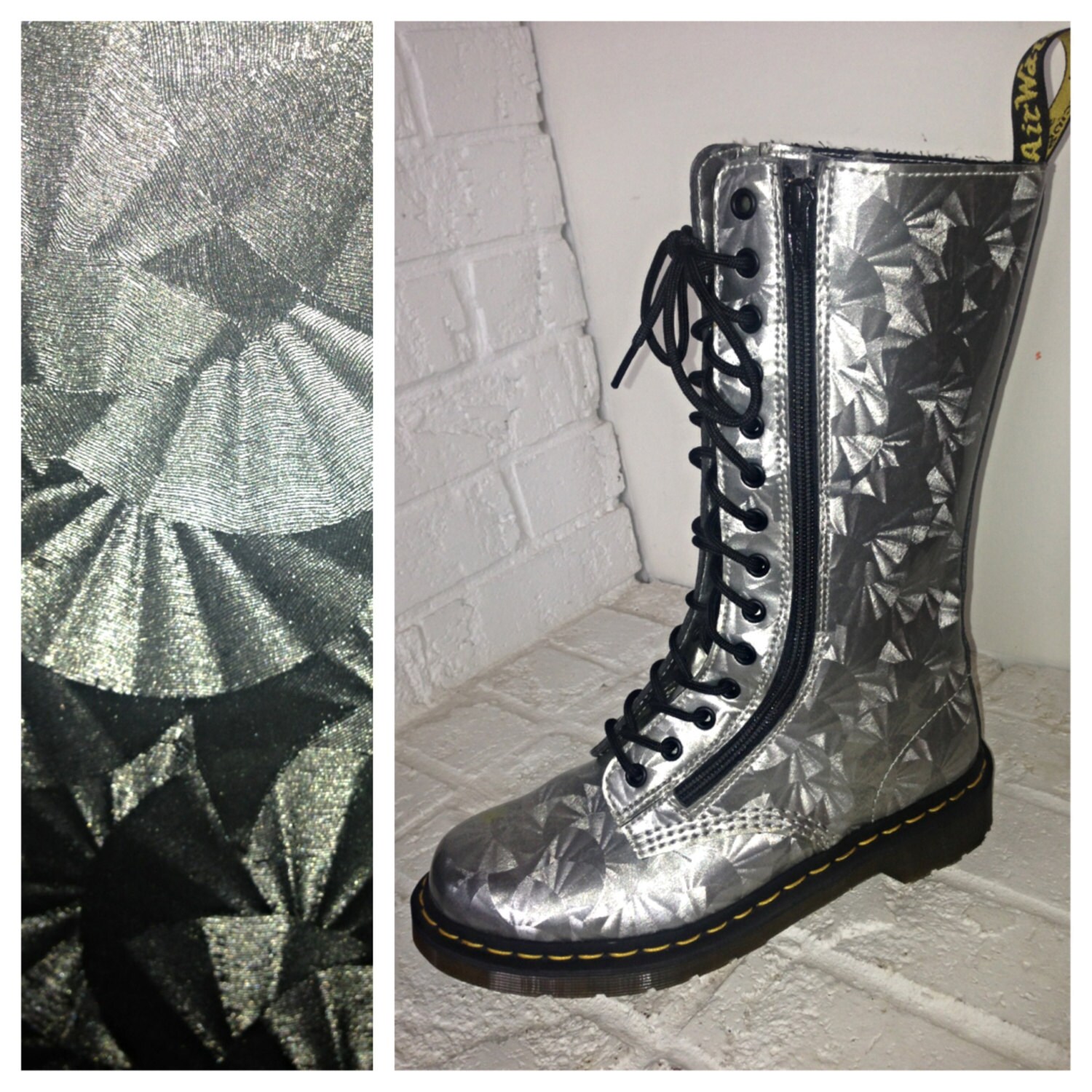 holographic doc martens