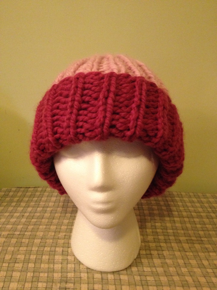 PATTERN: Quick and Easy Chunky Knit Hat