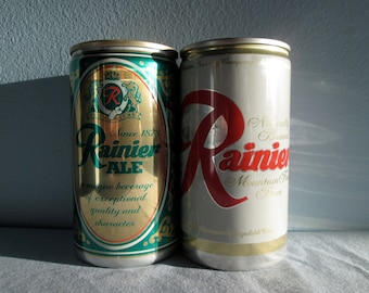 Popular items for rainier beer on Etsy