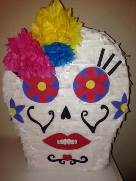 Day Of The Dead Sugar Skull Piñata Dia De Los Muertos 2187