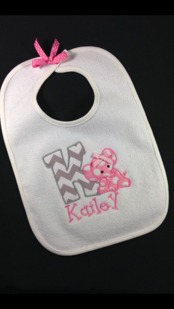 Items similar to Monogrammed Personalized Baby Girl Boy ...